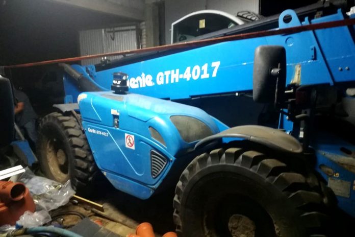 Koparka i ładowarka odzyskane - podejrzany zatrzymany, fot: policja.pl