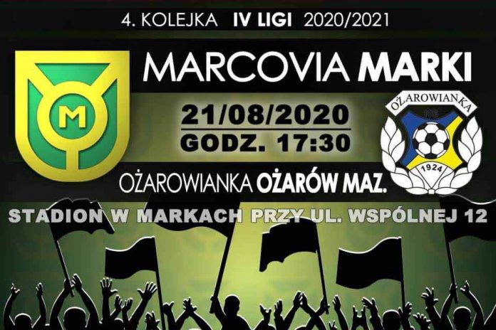 Marcovia Marki zmierzy się z Ożarowianką Ożarów Mazowiecki