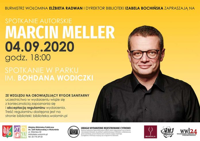 Spotkanie autorskie z Marcinem Mellerem w Wołominie