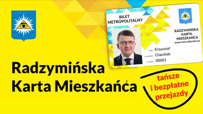 Radzymińska Karta Mieszkańca - warto mieć