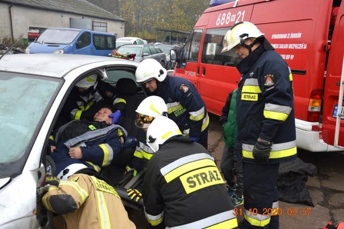 Szkolenie strażaków z OSP Chrzęsne, fot: OSP Chrzęsne