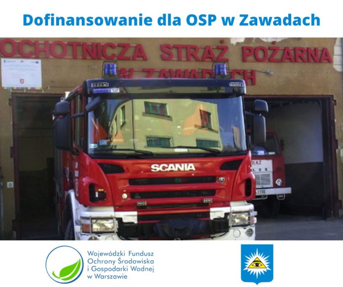 Kolejne dofinansowanie dla OSP w Zawadach, fot: radzymin.pl