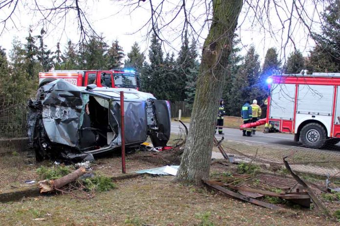 Rozbili ukradzione auto - jeden zginął na miejscu, fot: policja.pl