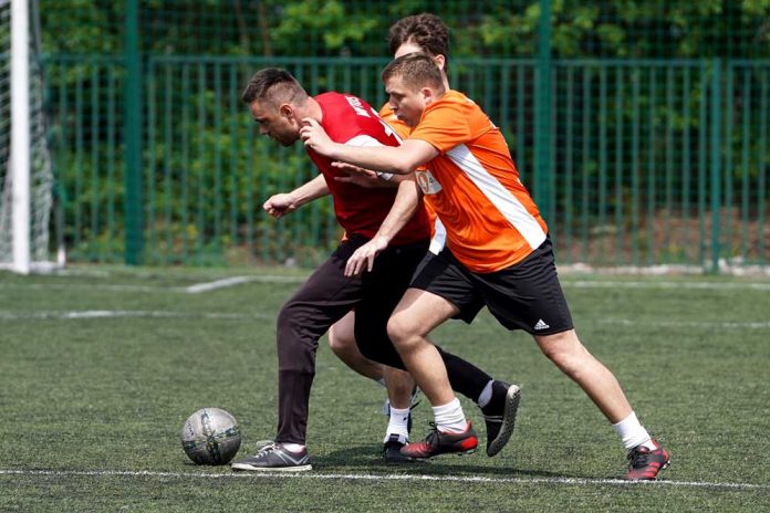 Mecz Joga Bonito - Lema Logistic. fot: Sportowe WWL