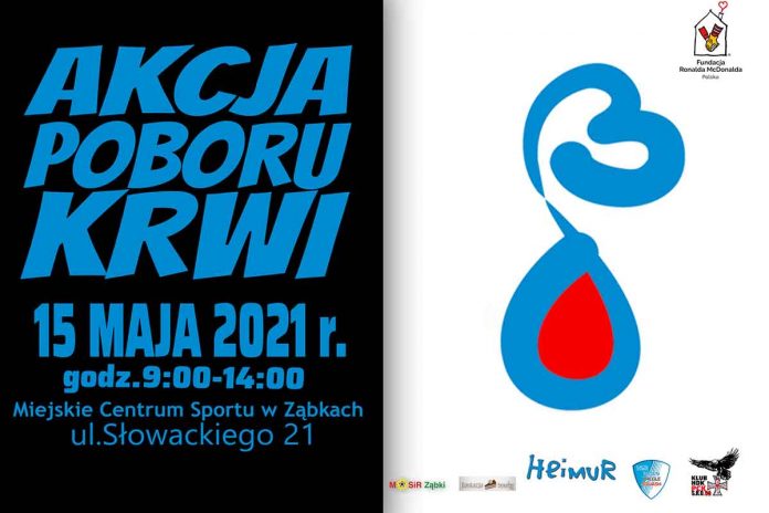 Akcja poboru krwi w Ząbkach, ilustracja: zabki.pl