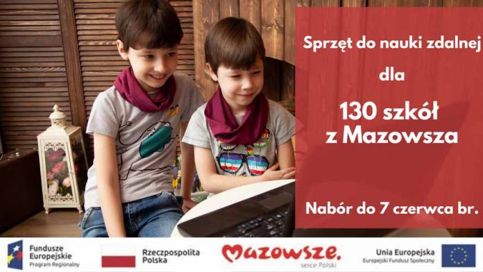 130 dostanie komputery od samorządu Mazowsza, fot: mazovia.pl