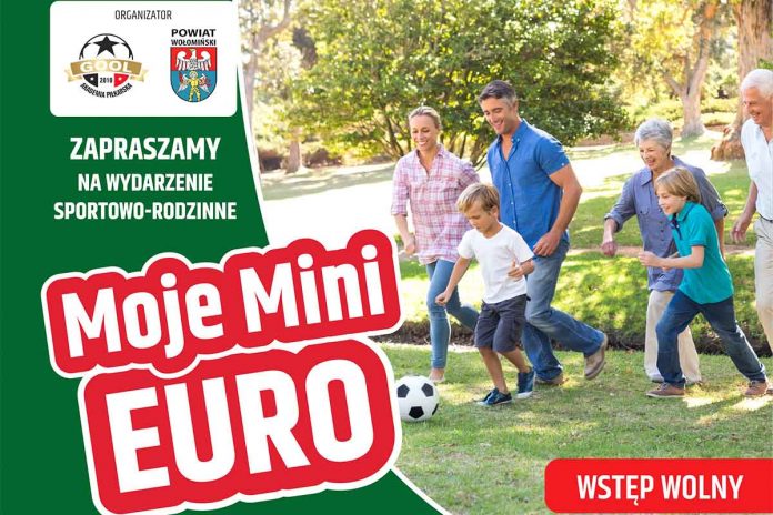 Dziecięcy turniej piłki nożnej i piknik rodzinny - Moje MINI EURO 2021