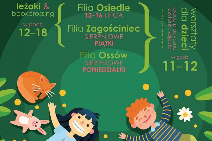 Miejska Biblioteka w Wołominie zaprasza do letniej czytelni