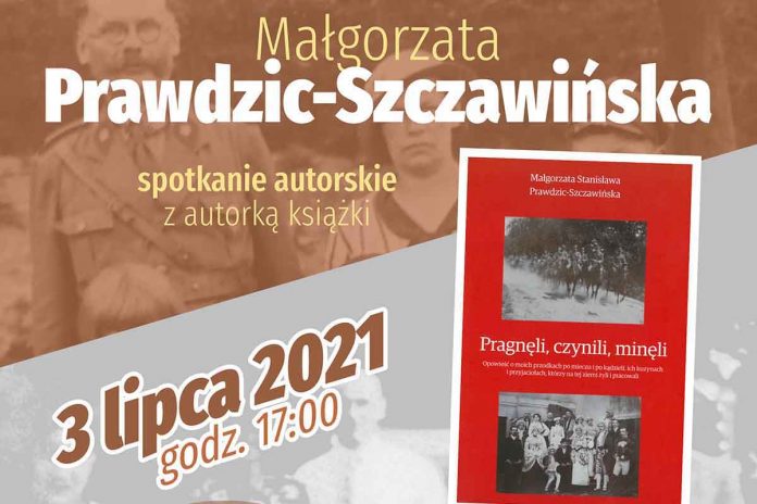 Spotkanie autorskie z Małgorzatą Prawdzic-Szczawińską