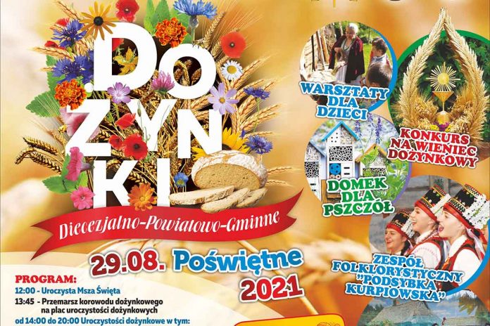 Dożynki 2021 w Gminie Poświętne