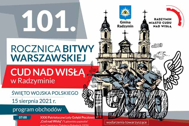 Obchody 101.rocznicy Bitwy Warszawskiej w Radzyminie