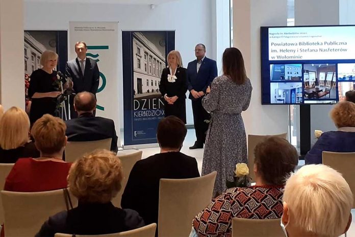 Nagroda dla Powiatowej Biblioteki Publicznej w Wołominie, fot: pbp.wolomin.pl