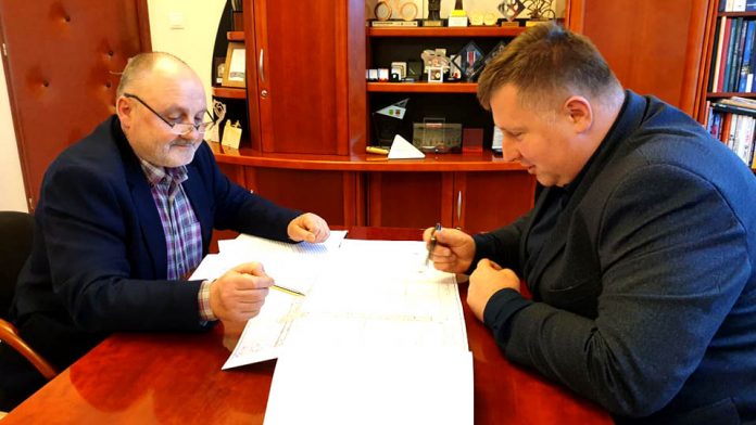 Pierwsza umowa drogowa w Nowym Roku, fot: marki.pl