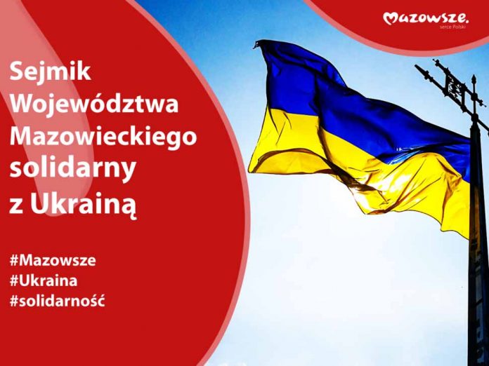 Mazowsze solidarne z Ukrainą