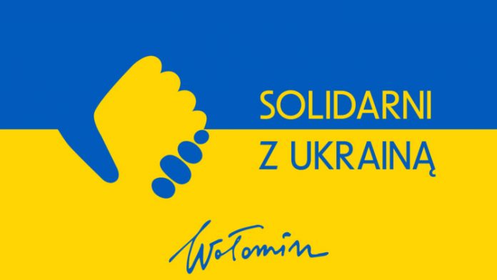 Wołomin solidarny z narodem ukraińskim