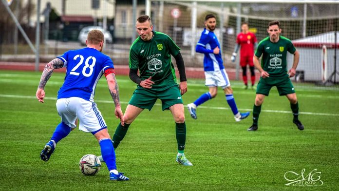 W 20 kolejce forBet IV ligi Marcovia zremisowała z Wisłą II Płock 1:1, fot: MG ART FOTO Mariola Gawron