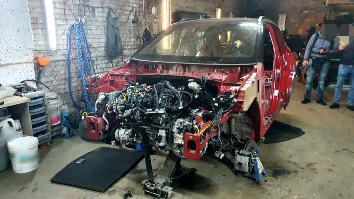 Hyundai skradziony w niemczech odnalazł się w Wołominie, fot: policja.pl