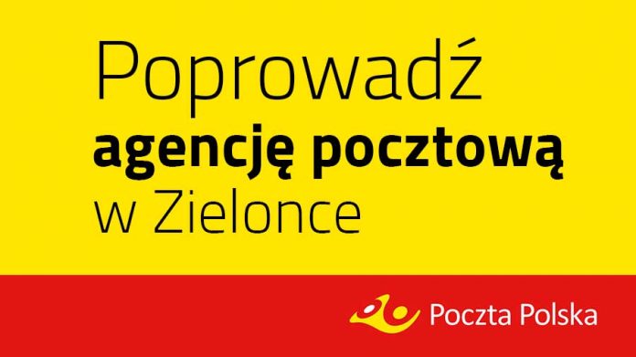 Poprowadź agencję pocztową w Zielonce