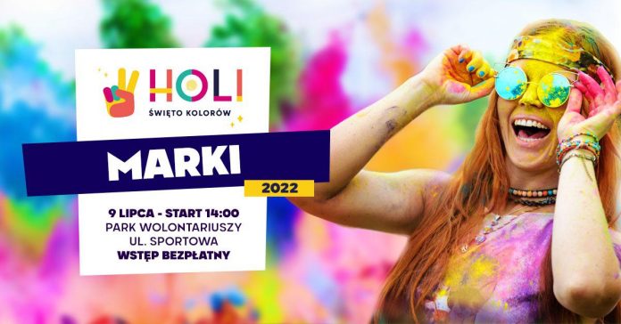 Marki włącz się na wakacje! Holi święto kolorów!