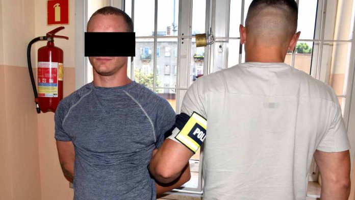 Zatrzymany złodziej usłyszał 26 zarzutów, fot. policja.pl