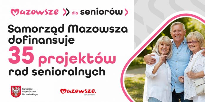 Rady seniorów ze wsparciem Mazowsza