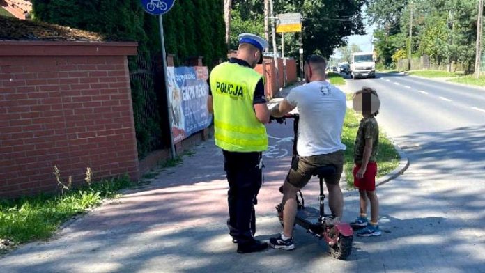 Działania kontrolne w powiecie wołomińskim, fot. policja.pl