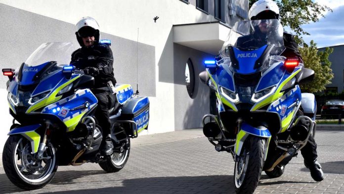 Nowe motocykle w wołomińskiej drogówce, fot. policja.pl