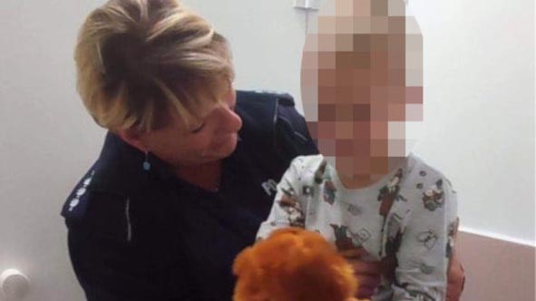 Szczęśliwy finał poszukiwań dziecka, fot. policja.pl