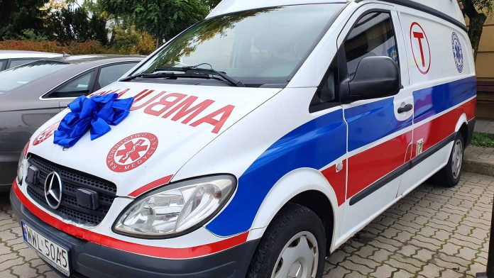 Radzymin przekazał Ukrainie karetkę, fot. radzymin.pl