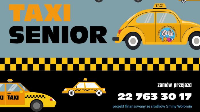 TAXI SENIOR w 2023 roku wraca do Wołomina na stałe