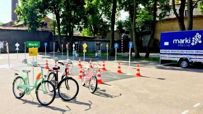 Mobilne Miasteczko Ruchu Drogowego, fot. marki.pl
