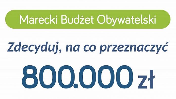 Marecki Budżet Obywatelski - złóż swój projekt