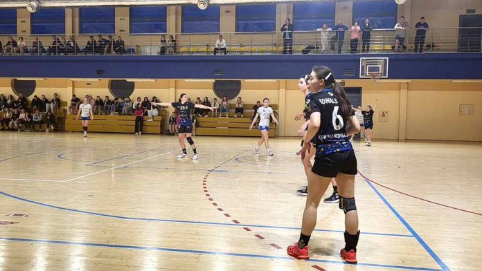 KPR Marcovia ROKiS pokonała SPR Handball V LO Rzeszów 36:29, fot. marki.pl
