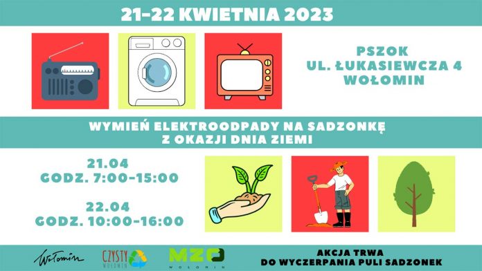 Zamień elektroodpady na sadzonki