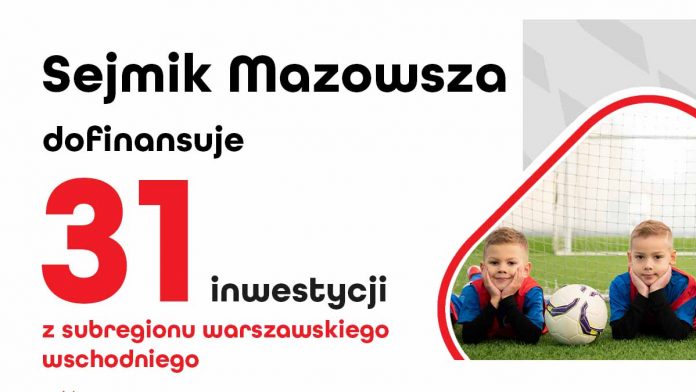 Samorząd Mazowsza rozwija bazę sportową