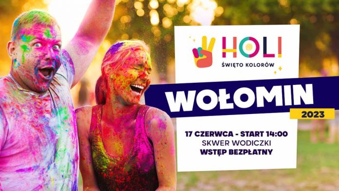 Holi Święto Kolorów w najbliższy weekend w Wołominie, fot. Holi Festival Poland