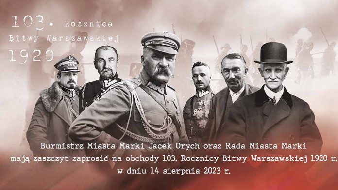 Obchody 103. Rocznicy Bitwy Warszawskiej 1920 w Markach