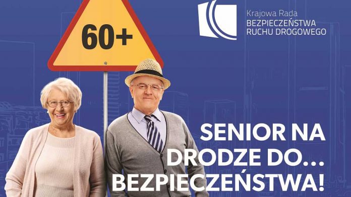 Krajowa Rada Bezpieczeństwa Ruchu Drogowego zaprasza na spotkanie seniorów 60+
