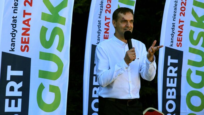 Robert Roguski, niezależny kandydat do Senatu RP, fot. robertroguski.pl