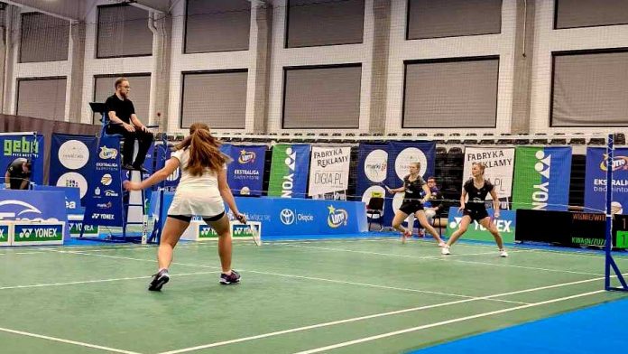 Drugie zwycięstwo badmintonistów, fot. marki.pl