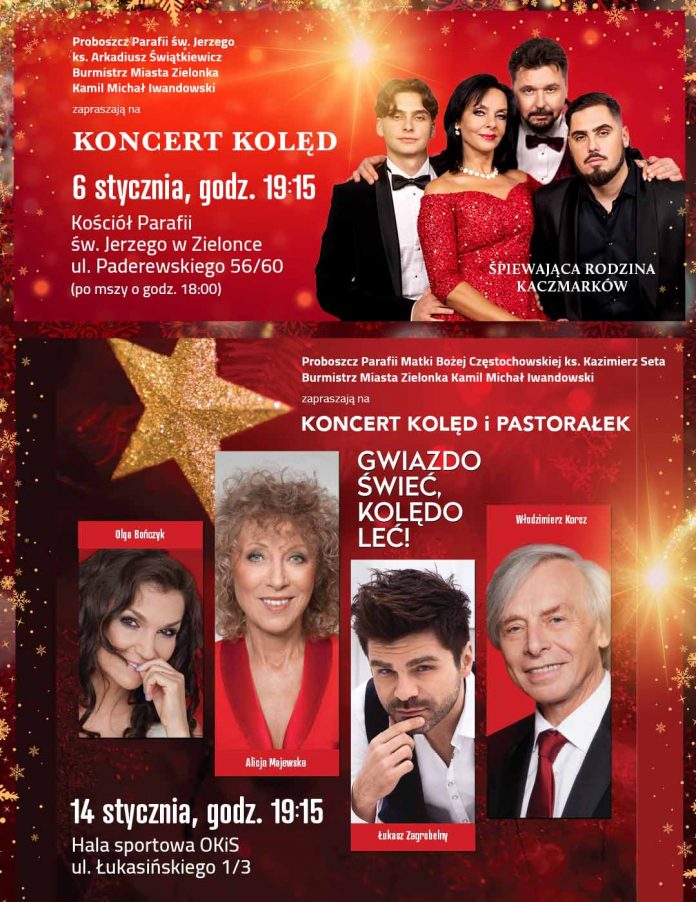 Świąteczne koncerty kolęd
