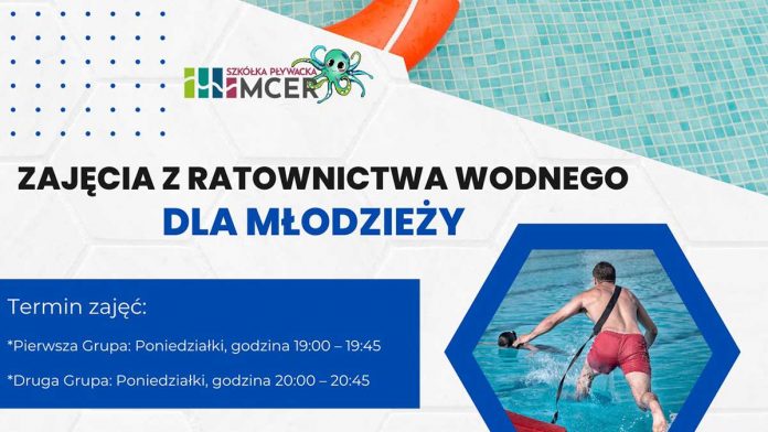 Zajęcia z Ratownictwa Wodnego dla młodzieży w MCER