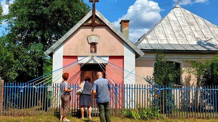 Fot. Słupno, badania terenowa podczas tworzenia questu