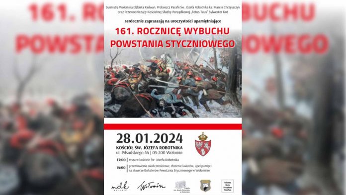 161. rocznica wybuchu Powstania Styczniowego