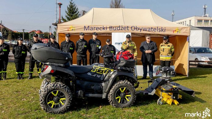 Bezpieczna gmina razem z OSP w Markach, fot. marki.pl