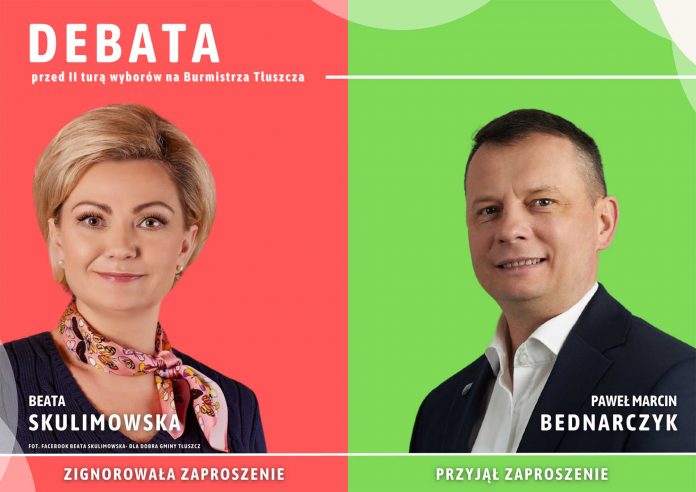 W Tłuszczu nie będzie debaty wyborczej - kandydatka odmówiła udziału