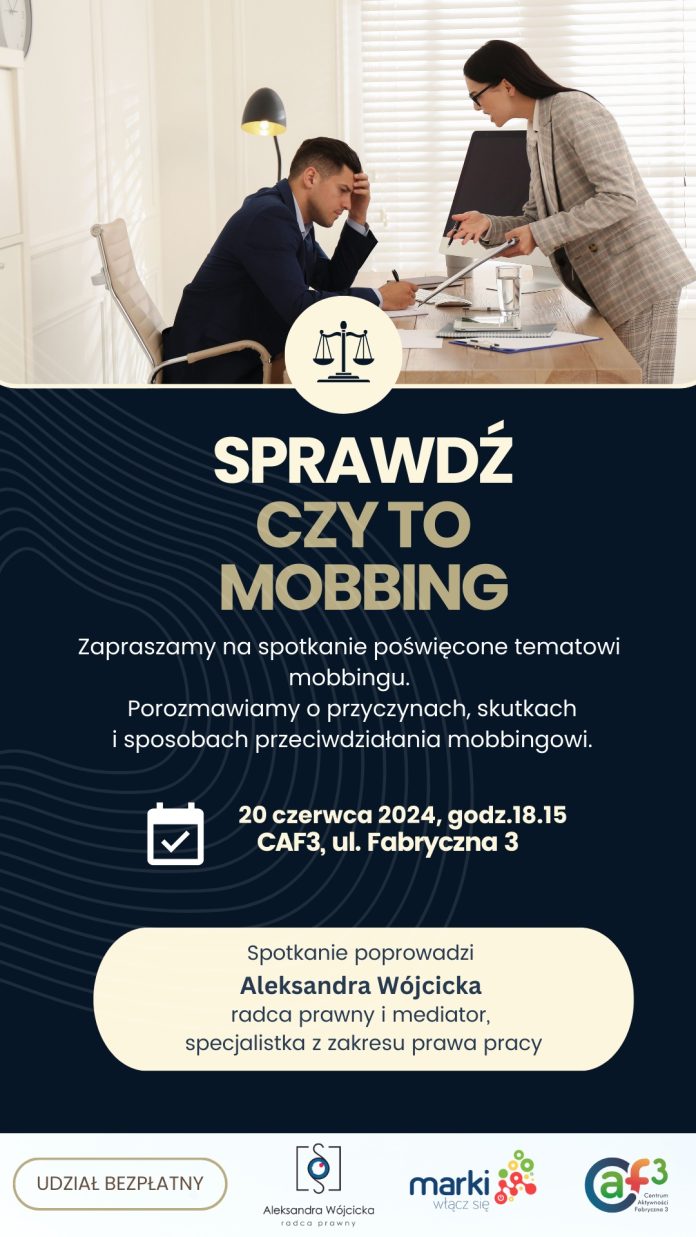 Mobbing w pracy