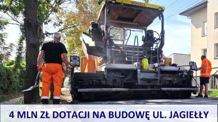4 mln złotych z Samorządu Mazowsza na budowę ulicy Jagiełły w Markach, fot. marki.pl