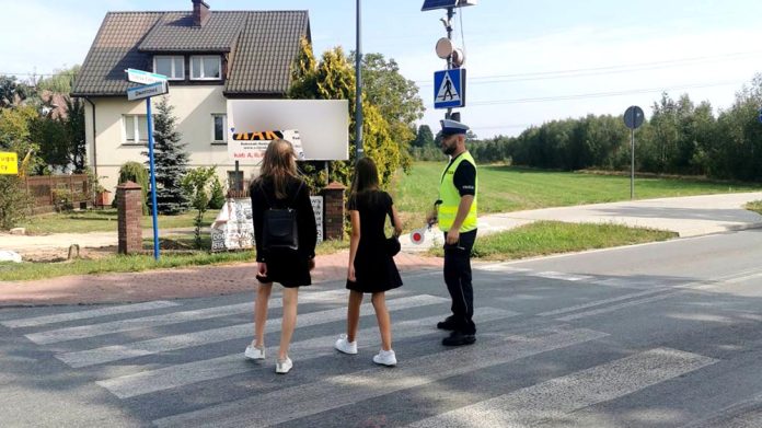 Bezpieczna droga do szkoły, fot. policja.pl