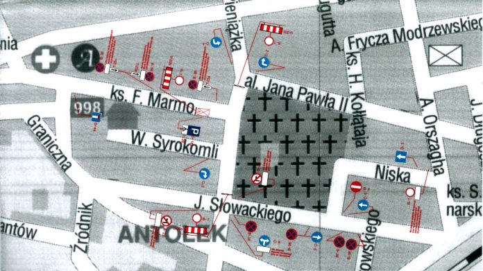 Zmiana organizacji ruchu przy cmentarzu parafialnym w Kobyłce